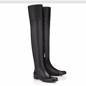 Over-the-knee leather Jimmy Choo ‘Mitty’ boots